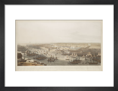 A View of the London Docks 1808