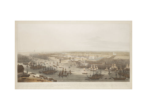 A View of the London Docks 1808