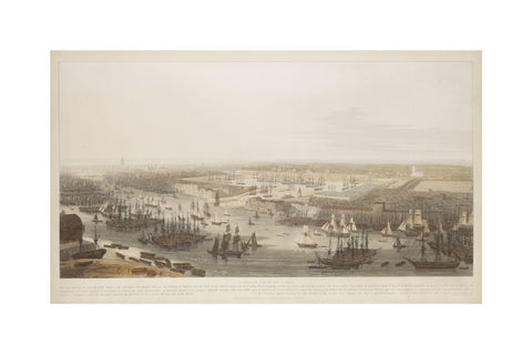 A View of the London Docks 1808