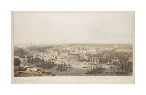A View of the London Docks 1808