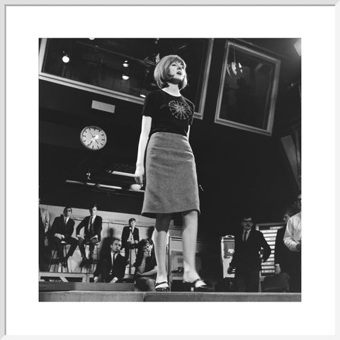 Cilla Black performing on Ready Steady Go 1964