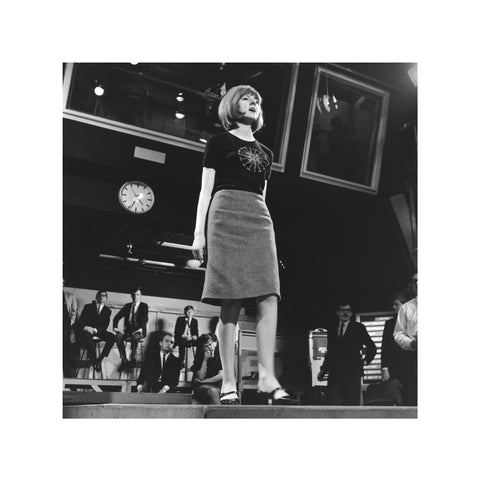 Cilla Black performing on Ready Steady Go 1964