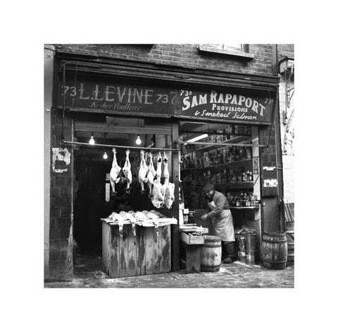 Two East End shops. c.1955