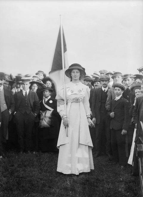 Charlotte Marsh in Hyde Park 1908
