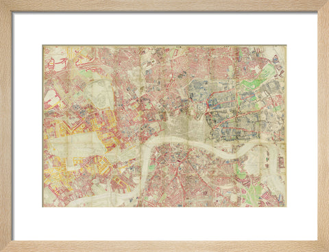 Booth Poverty Map sections 1- 50 1889