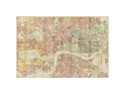 Booth Poverty Map sections 1- 50 1889