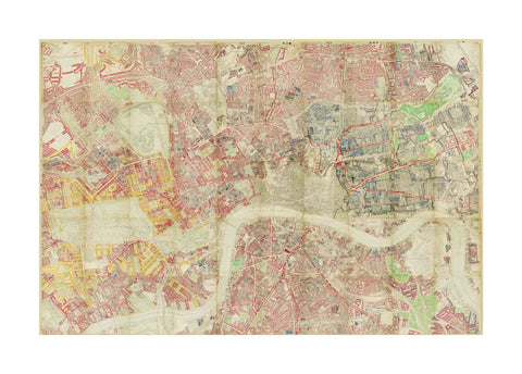Booth Poverty Map sections 1- 50 1889
