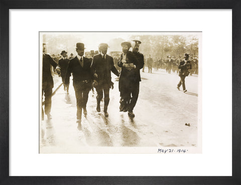 Arrest of Emmeline Pankhurst 1914
