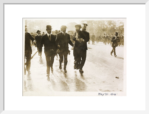 Arrest of Emmeline Pankhurst 1914
