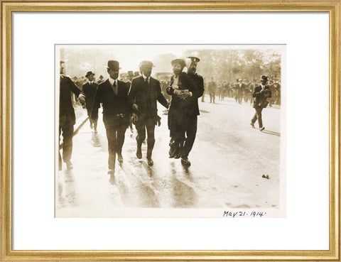 Arrest of Emmeline Pankhurst 1914