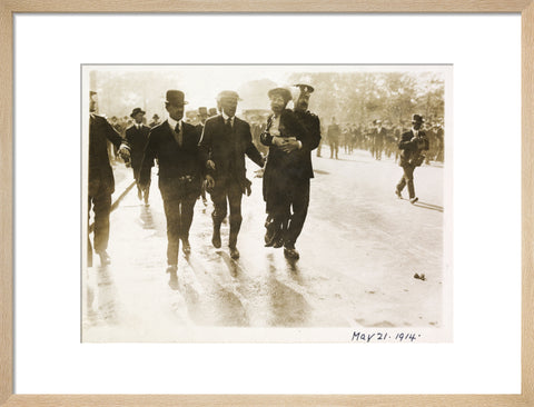 Arrest of Emmeline Pankhurst 1914