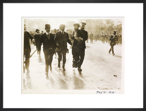 Arrest of Emmeline Pankhurst 1914