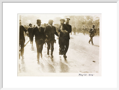 Arrest of Emmeline Pankhurst 1914