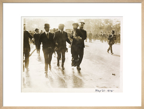 Arrest of Emmeline Pankhurst 1914
