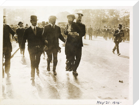 Arrest of Emmeline Pankhurst 1914