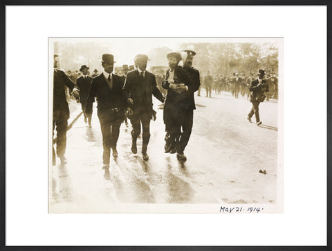 Arrest of Emmeline Pankhurst 1914