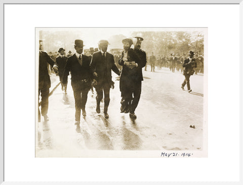 Arrest of Emmeline Pankhurst 1914