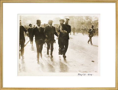 Arrest of Emmeline Pankhurst 1914