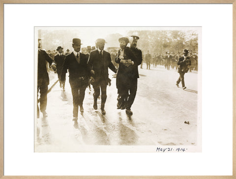 Arrest of Emmeline Pankhurst 1914