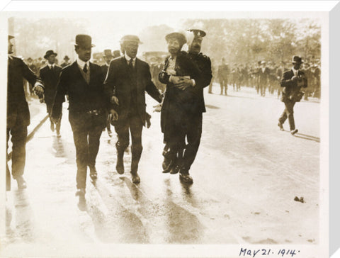 Arrest of Emmeline Pankhurst 1914