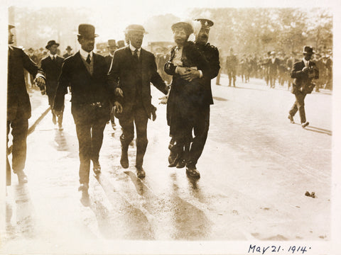 Arrest of Emmeline Pankhurst 1914
