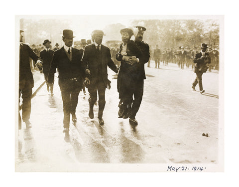 Arrest of Emmeline Pankhurst 1914