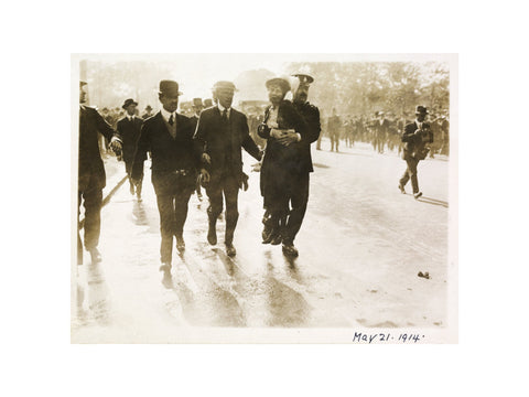 Arrest of Emmeline Pankhurst 1914