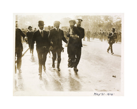 Arrest of Emmeline Pankhurst 1914