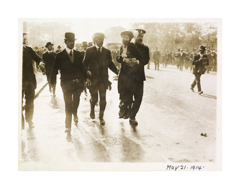 Arrest of Emmeline Pankhurst 1914