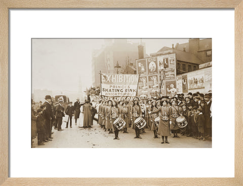 The Women's Social and Political Union Drum and Fife Band 1909