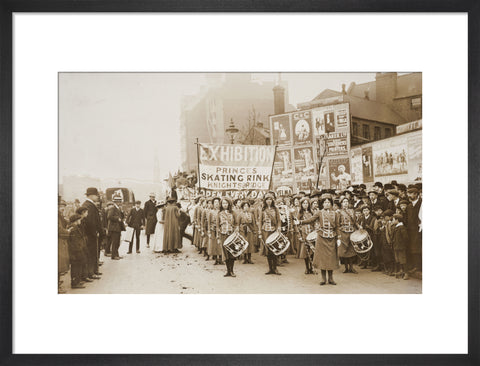 The Women's Social and Political Union Drum and Fife Band 1909