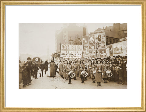 The Women's Social and Political Union Drum and Fife Band 1909