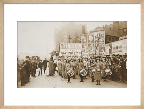 The Women's Social and Political Union Drum and Fife Band 1909