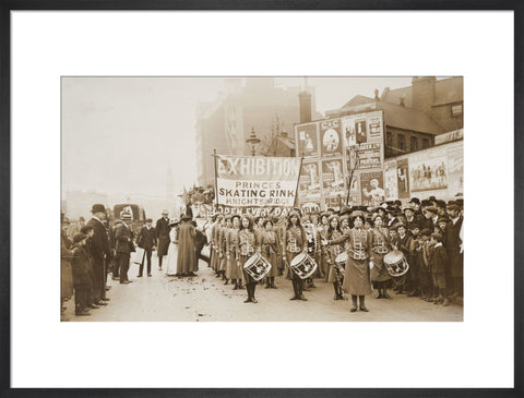The Women's Social and Political Union Drum and Fife Band 1909