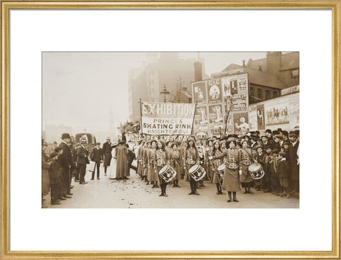 The Women's Social and Political Union Drum and Fife Band 1909