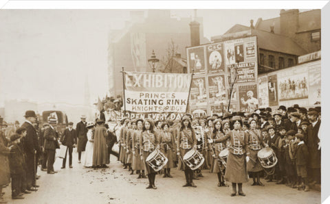 The Women's Social and Political Union Drum and Fife Band 1909