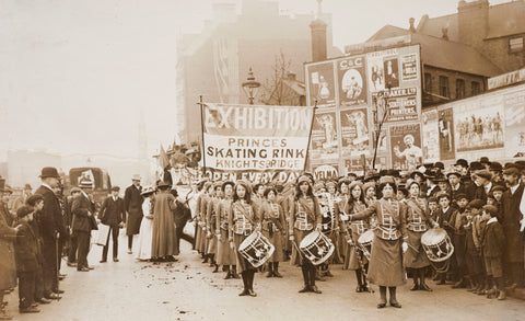 The Women's Social and Political Union Drum and Fife Band 1909