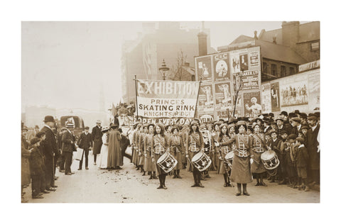 The Women's Social and Political Union Drum and Fife Band 1909