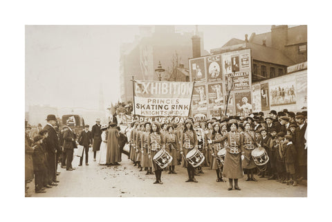 The Women's Social and Political Union Drum and Fife Band 1909