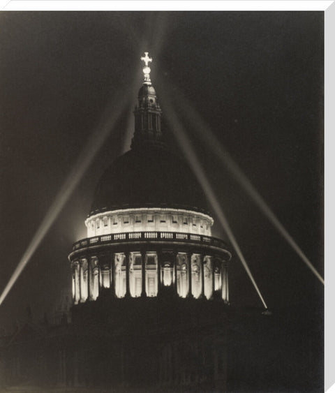 St Paul's as seen from Cheapside 1946