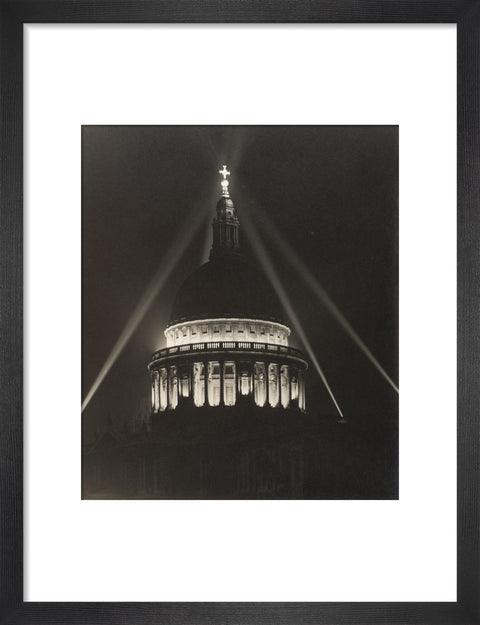 St Paul's as seen from Cheapside 1946