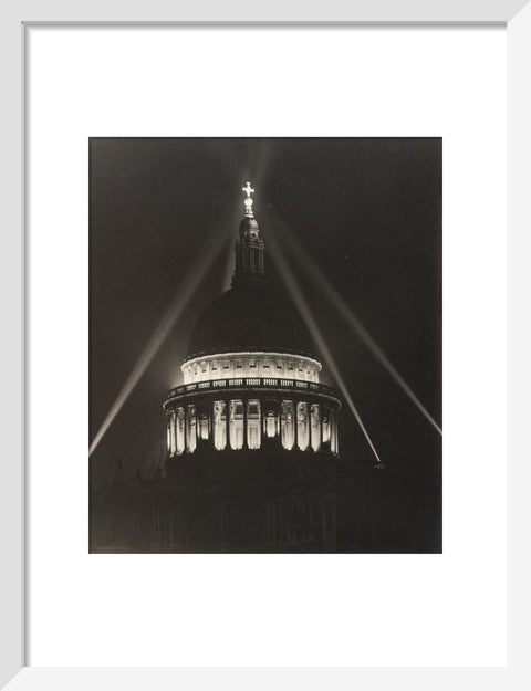 St Paul's as seen from Cheapside 1946