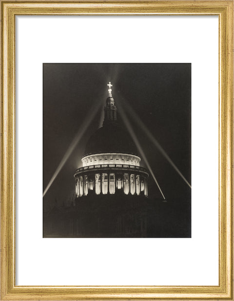 St Paul's as seen from Cheapside 1946