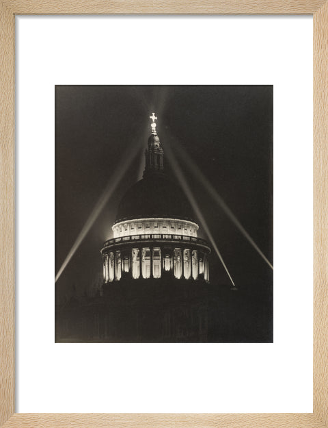 St Paul's as seen from Cheapside 1946