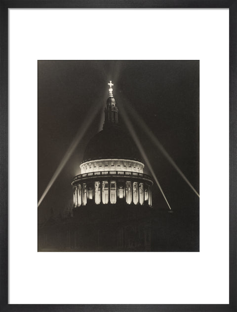 St Paul's as seen from Cheapside 1946