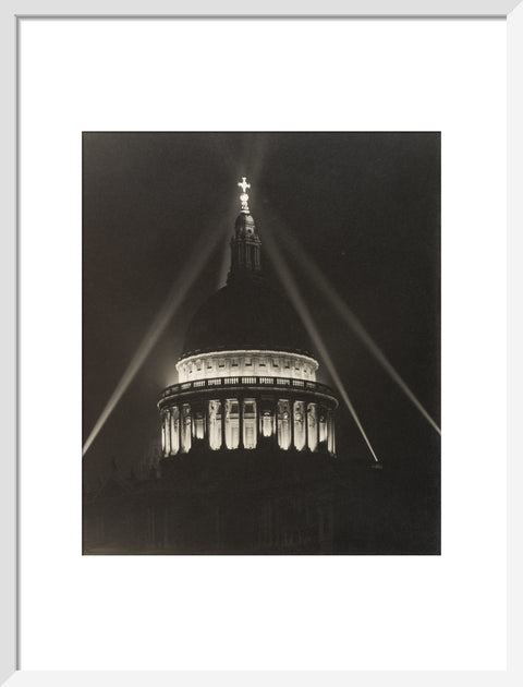 St Paul's as seen from Cheapside 1946