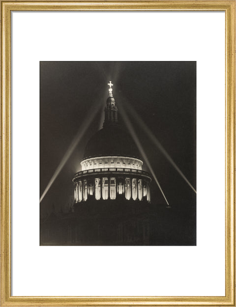 St Paul's as seen from Cheapside 1946