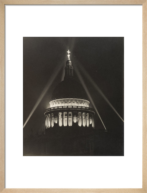 St Paul's as seen from Cheapside 1946