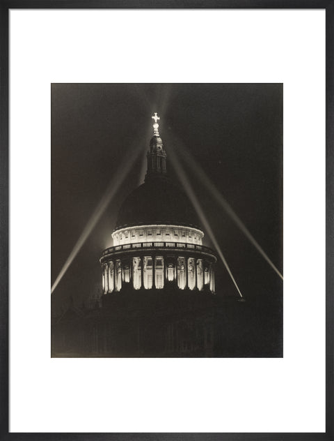 St Paul's as seen from Cheapside 1946