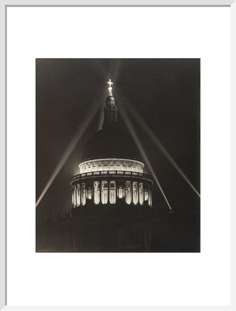 St Paul's as seen from Cheapside 1946